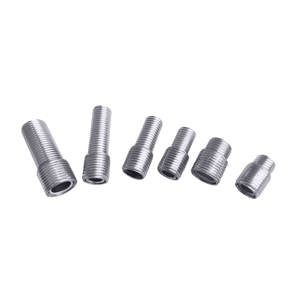 5pcs external teeth conversion screw Outer M12-Outer M10,Outer M10-Outer M8 fine teeth 1.0mm hollow iron pipe tooth tube screw