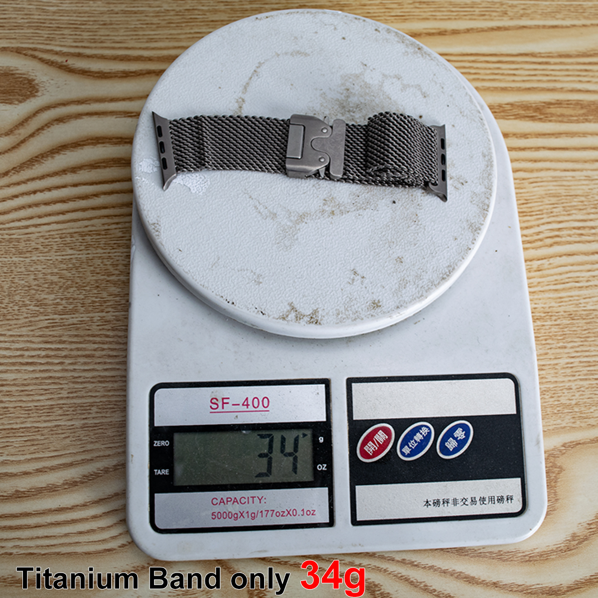 100% puur titanium Milanese lusband voor Apple Watch Ultra 1 2 49 mm 10 46 mm parachutegesp Band voor Iwatch 9 8 7 6 45 mm 44 mm