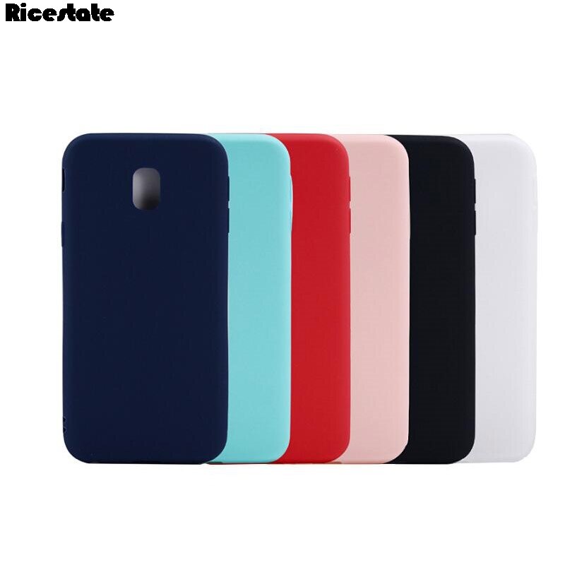 TPU Solid color Case For Samsung Galaxy J5 J530 J3 J330 J7 J730 European version Matte Silicone soft case