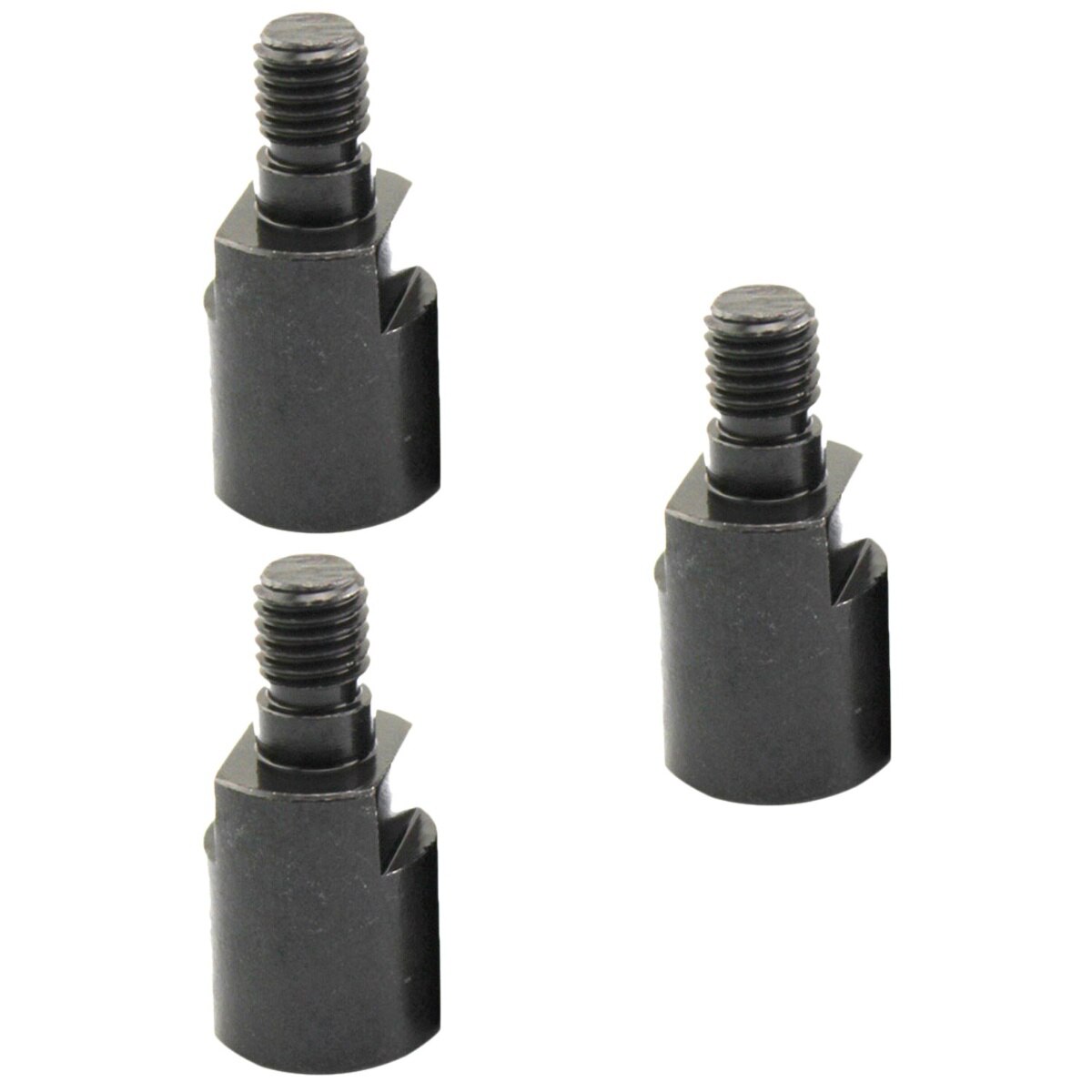 3 pcs M10 12MM Hole Axle Motor Shaft Coupler Sleeve Coupling Chuck Adapter