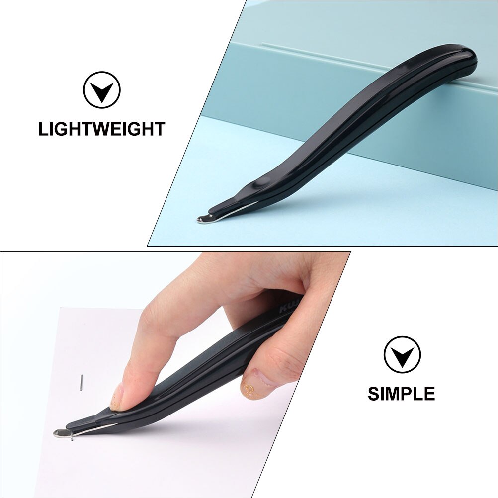 2Pcs Office Staple Puller Magnetic Staple Removing Puller Energy Saving Staple Puller Office Tool