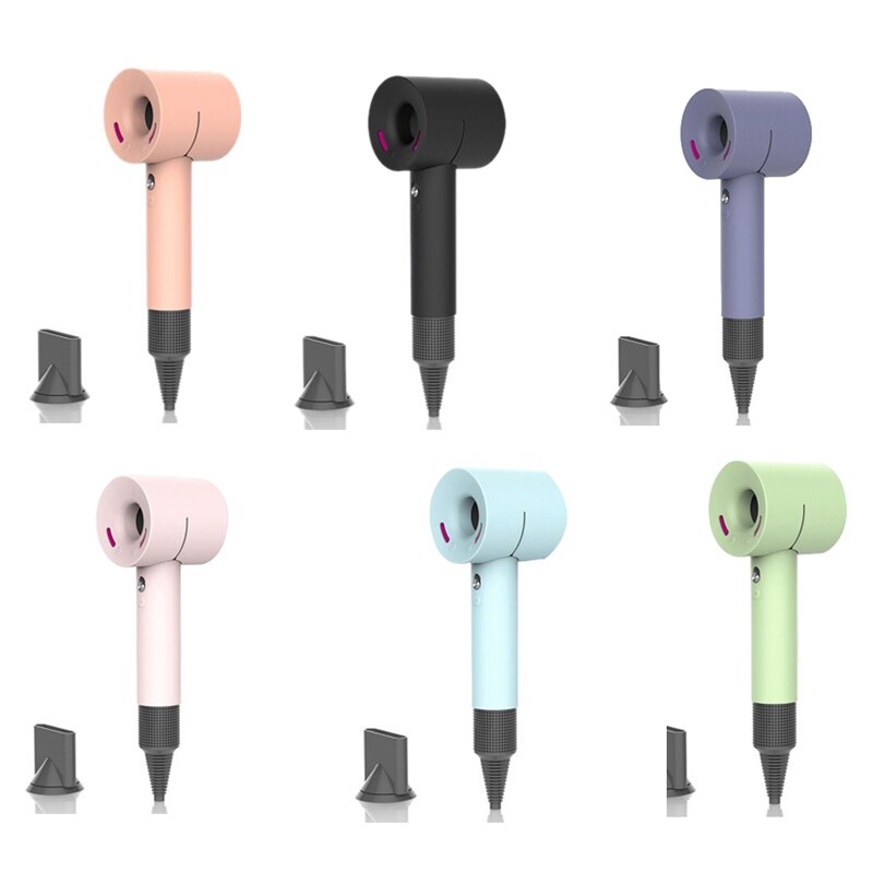 Zachte Siliconen Beschermhoes Voor Dyson Supersonic Föhn, 360 Volledige Bescherming Chargin Case Voor Dyson Blower Cover Skin