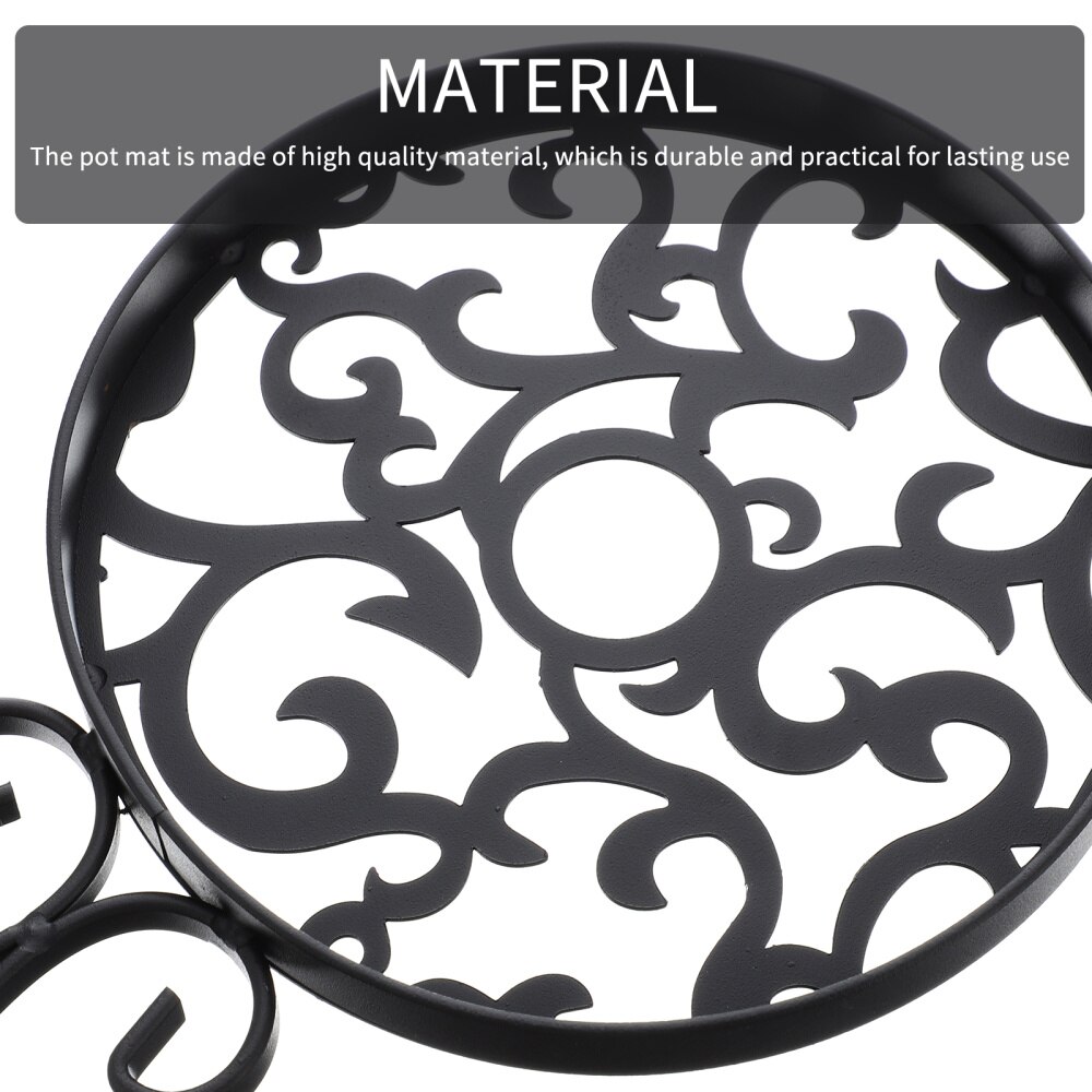 Sottopentola Ovale In Ghisa Vintage - Decorativo E Multifunzione, Per Cucina E Tavolo, Termico E Resistente, Design Unico, Dimensioni 24,3x18,3 Cm - 4