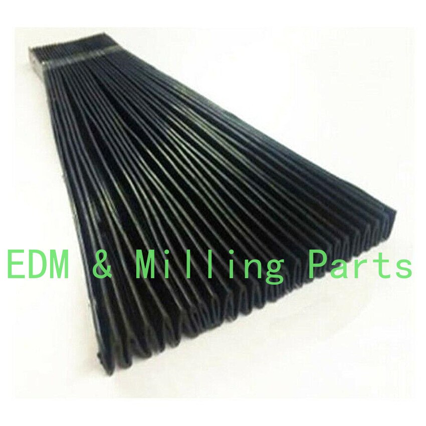 CNC Milling Machine Accordion Way Cover 400*600MM Vertical Mill Rubber Pad For Bridgeport Mill Part