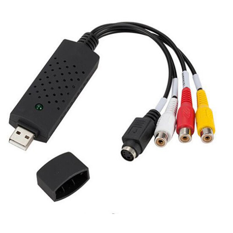 USB 2,0 Erfassen 4 Kanal Video TV DVD VHS Audio Capture Adapter Karte TV Video DVR: Default Title