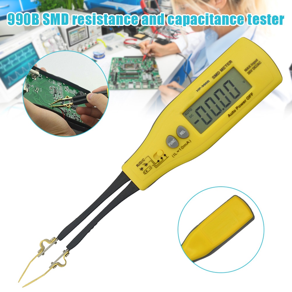 HP-990B Auto Range SMD Meter Resistance Condenser Diode
