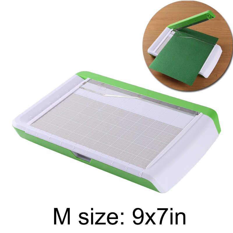 Paper Trimmer Multifunctional paper cutter with Storage Box For DIY Scrapbooking Album Paper Cards Making Guillotine: M Paper Trimmer