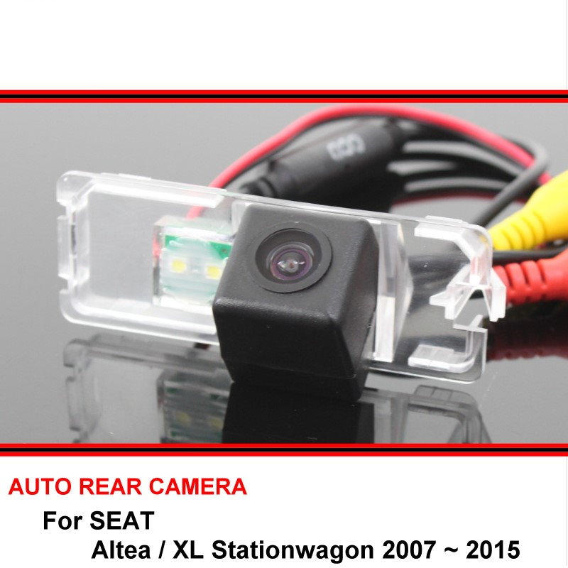 For SEAT Altea / XL Stationwagon 2007 ~ Night Vision Rear View Camera Reversing Camera Car Back up Camera HD CCD