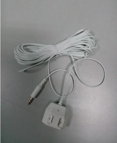 2pcs Sensitive Water Sensor Cable White Sensor Wire for Water Leakage Detection Device WLD-805,WLD-806,WLD-807