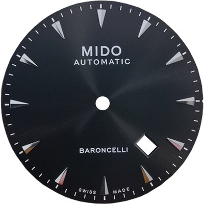 Reloj Mecánico M8600 para hombre, 34mm de diámetro, con texto, accesorios: Silvery nail 11