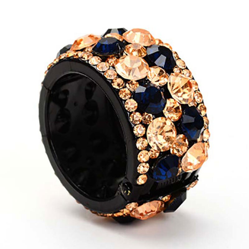 Horquillas con diamantes de imitación brillantes para niña y mujer, accesorios para el cabello, pinzas para el pelo, pasadores de cristal: 5