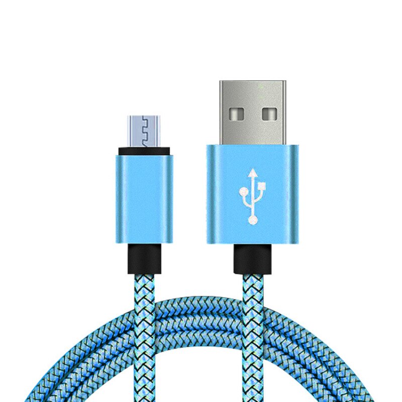 USB di Tipo C Veloce di Ricarica Per huawei honor 10 P10 V20 p20 lite xiaomi mi 6x mi 5 samsung galaxy a8 2018 a5 2017 Caricatore: 2M / blue