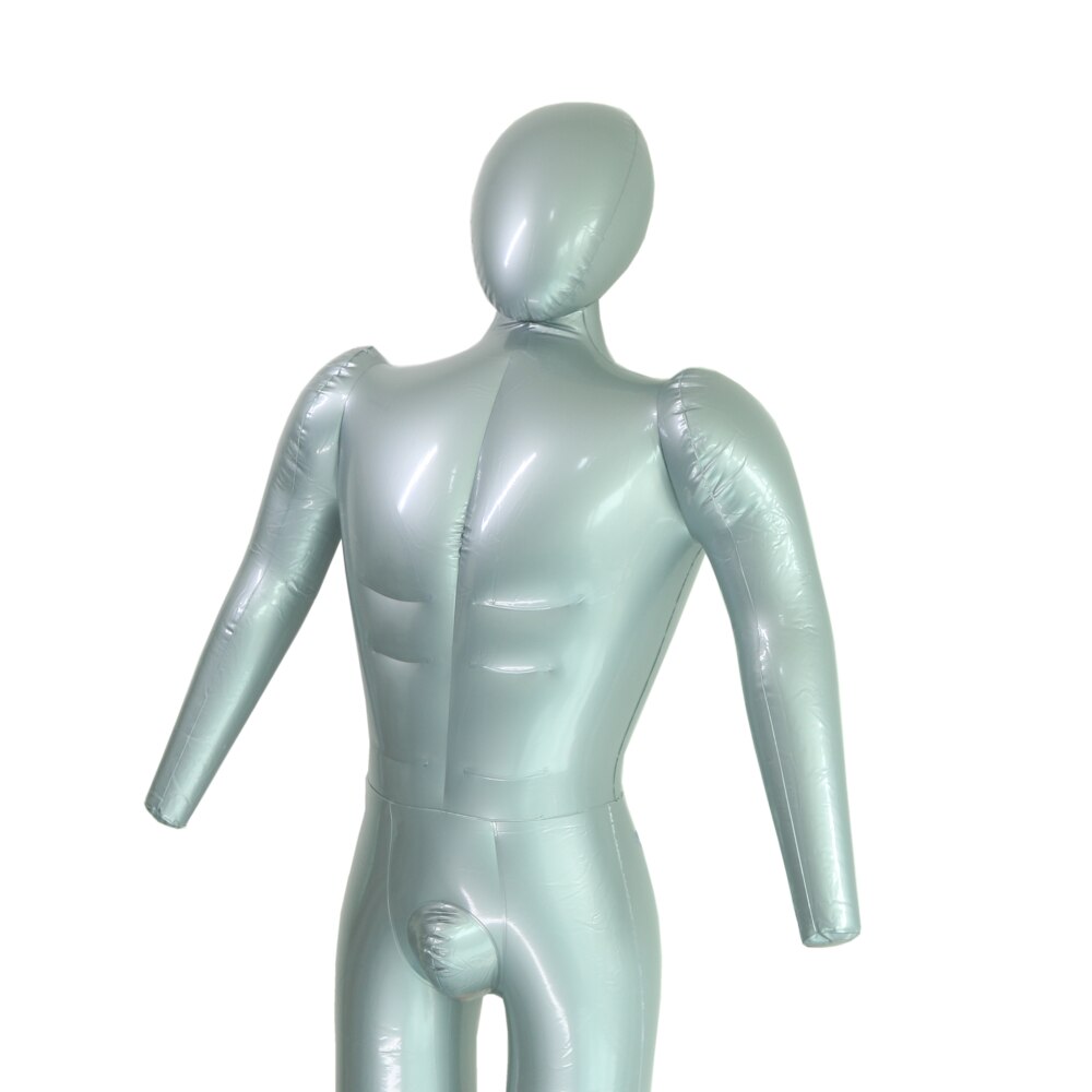 Maniquí inflable de PVC para hombre, cuerpo entero con brazo, maniquí de , Torso, ,