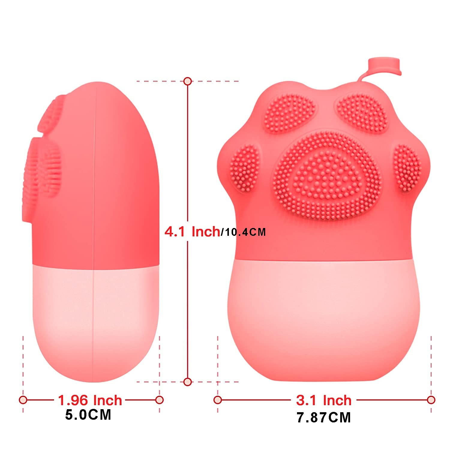 Rolo de gelo facial para cuidados com a pele - reduz o inchaço dos olhos e massagem facial - Ferramenta de beleza de silicone para mulheres