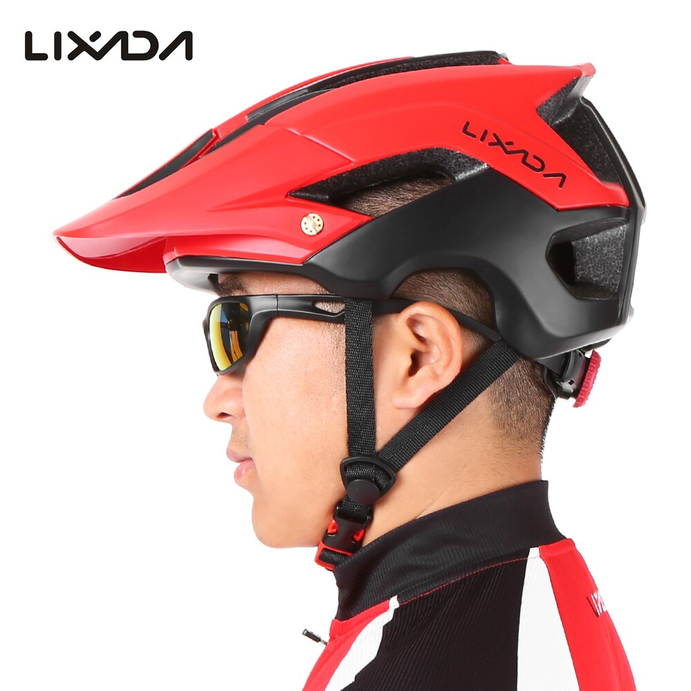 Lixada Men's Ultra-lightweight Mountain Bike Cycling Bicycle Helmet Sports Safety Protective Helmet 13 Vents MTB Bicycle Helmets