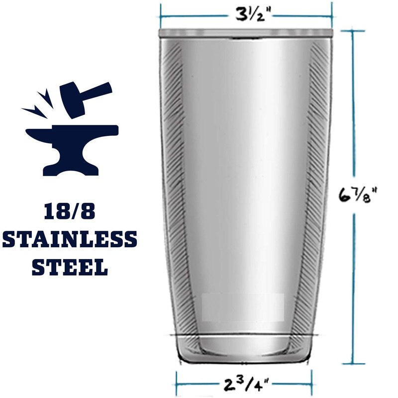 20 unzen Reise Becher Yetys Eis Tasse Becher 304 Edelstahl Doppel Zauberstab Vakuum Isolierte Kaffee Becher Wasser Flasche Termos termica