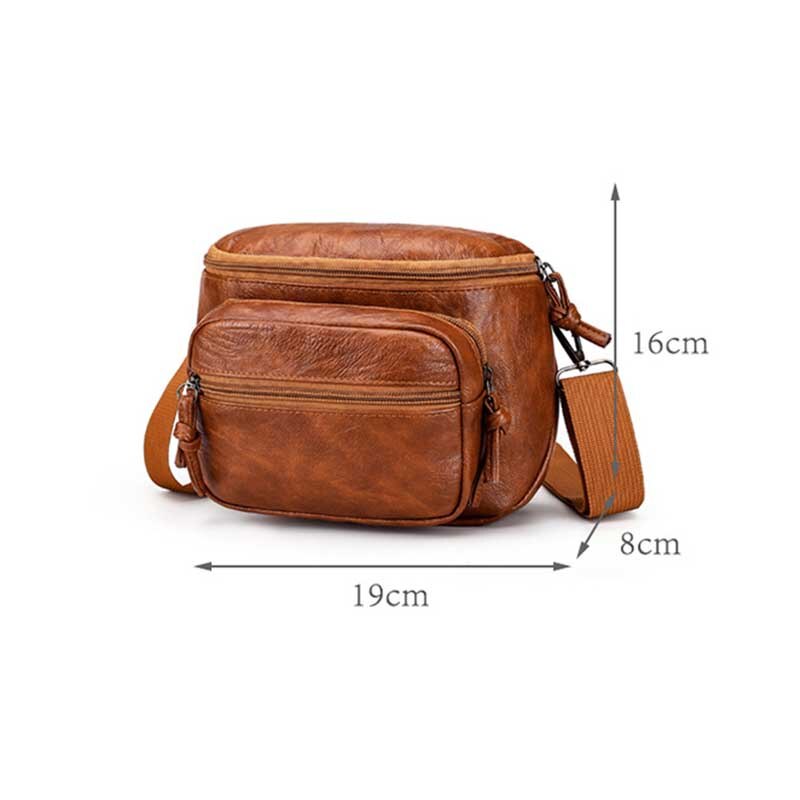 Mode Crossbody Tas Voor Vrouwen Zachte Pu Lederen Schoudertas Kleine Vierkante Tas Winkelen Lady Messenger Bag Multi-Pocket handtas