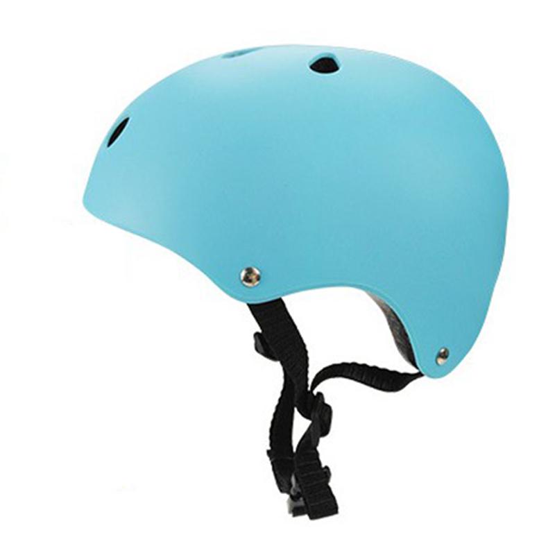 HiMISS bicicleta patinar Multi-deporte casco bicicleta ciclismo casco 2 tamaños para niños adultos: Light blue / M