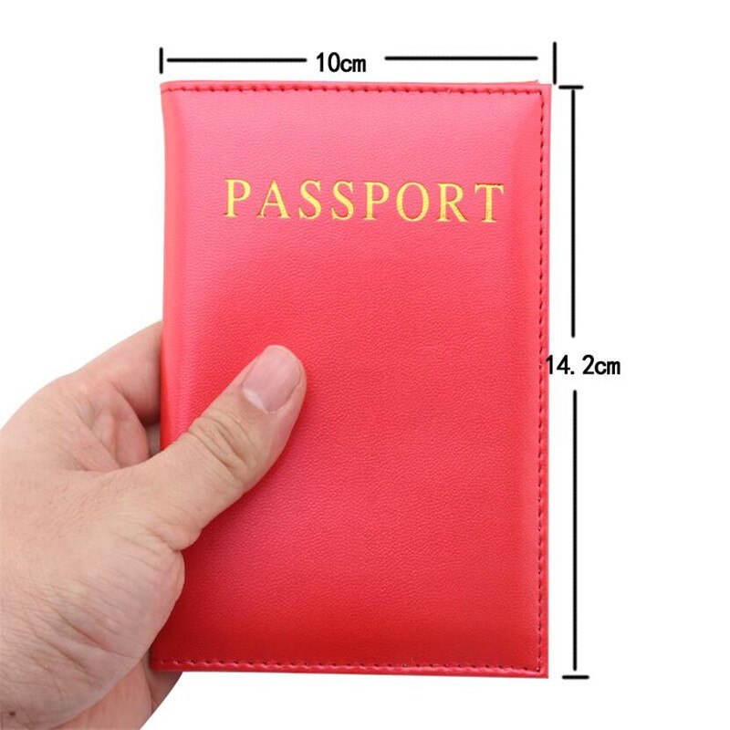 Universal Travel Paspoort Deksel Vrouwen Pu Leer Leuke Roze Paspoort Mooie Meisje Paspoort Case Reizen Covers Voor Paspoorten