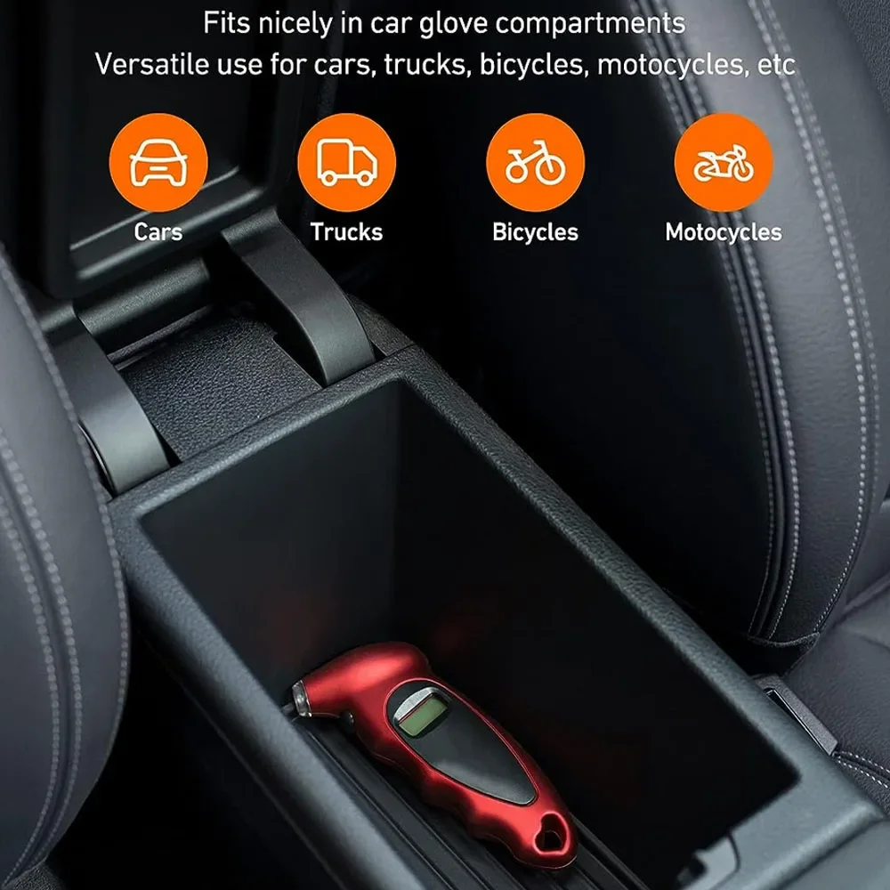 Neues hochpräzises digitales Reifendruck messgerät hintergrund beleuchtetes LCD-Anzeige 150psi Hand-Autoreifen-Luft messer für LKW