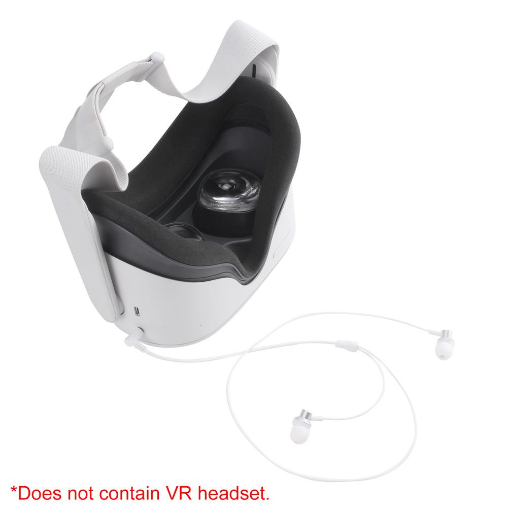 Écouteur filaire pour Oculus Quest 2 VR casque écouteurs intra-auriculaires pour Quest2 avec bouchons en Silicone S/M/L accessoires de réalité virtuelle