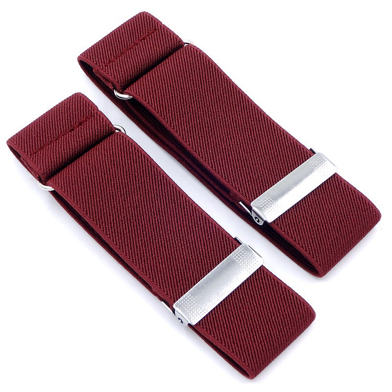 1 Pair Men Women Shirt Sleeve Holders Adjustable Armband Elasticated Sleeve Garters Accessories Business Sleeve Cuffs: 03