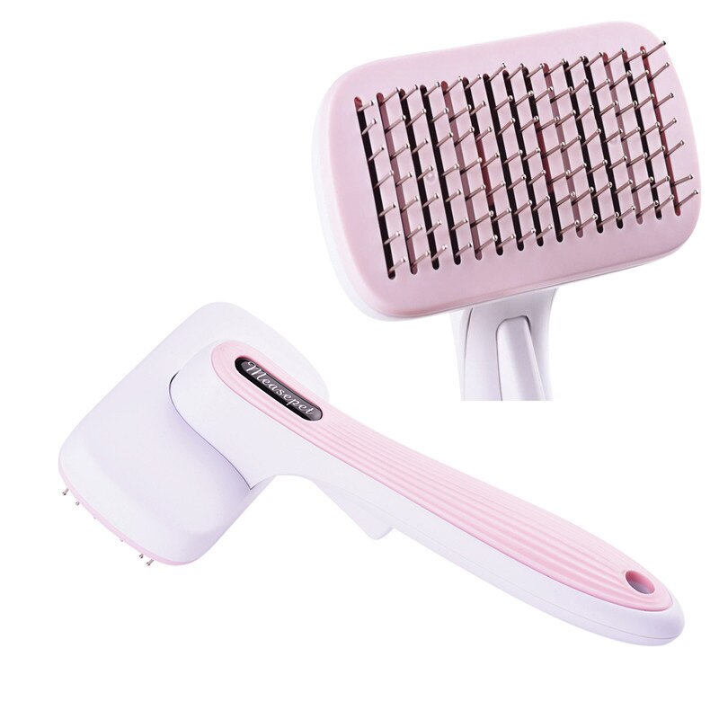 Removal Kam Hair Brush Remover Haar Grooming Huisdier Kam Hond Kammen Voor Honden Automatische Haar