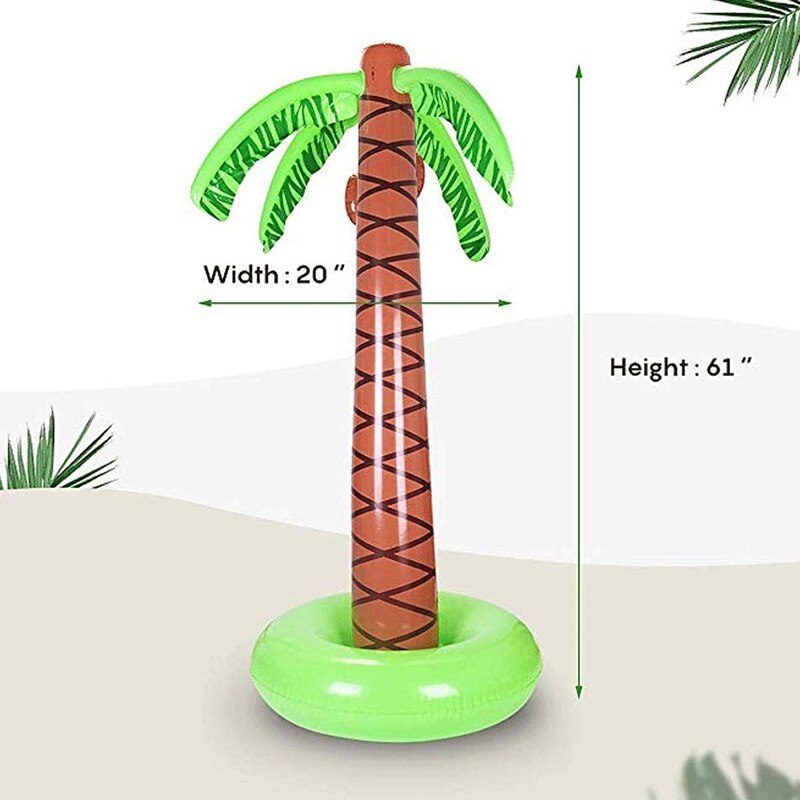 Wasser Spray Palme Aufblasbare 63 Zoll Spielzeug Wasser Spray Spielzeug Outdoor Hinterhof Kinder Wasser Sprayer Kokos Wasser Spray