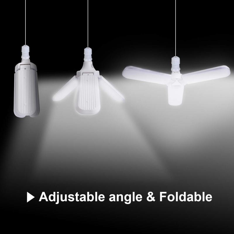 Super Heldere Industriële Verlichting 60W E27 108 Led Fan Garage Licht 6000LM 85-265V 2835 Led Hoge bay Industriële Lamp Voor Workshop
