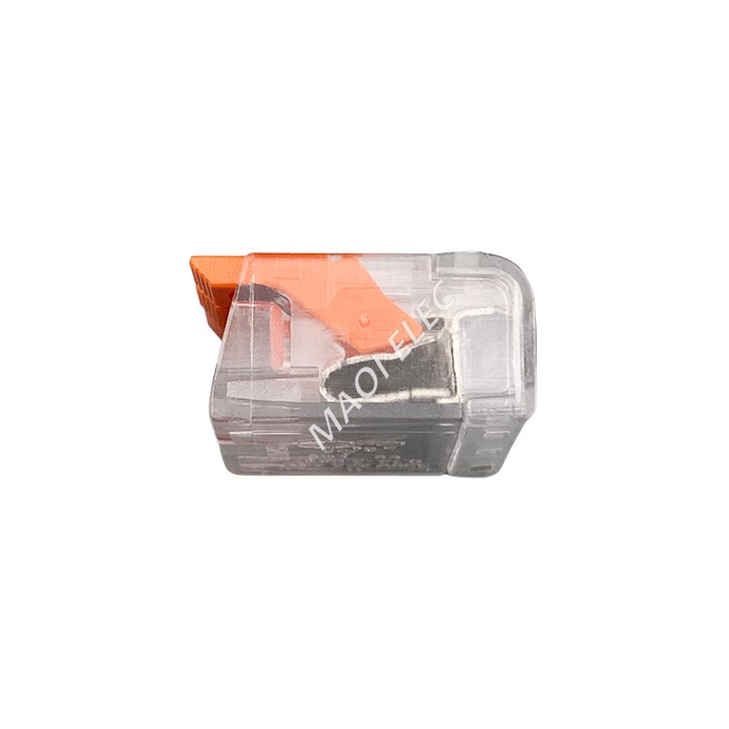 Wire Connector 24/48/72/96 PCS Orange Mini Quick Connector Universal Compact Plug-in Wire Terminal Home Connector
