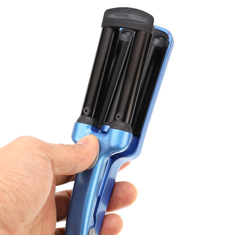 Wave Hair Styler 3 Barrels Big Wave Curling Iron Hair Curlers Crimping Iron Fluffy Waver Salon Hair Styling Tools