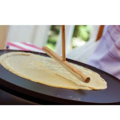 CREPES CRESPELLE in LEGNO PALETTA SPATOLA RULLO attrezzo utensile per stendere 99S0274 INVIATO DALL'ITALIA