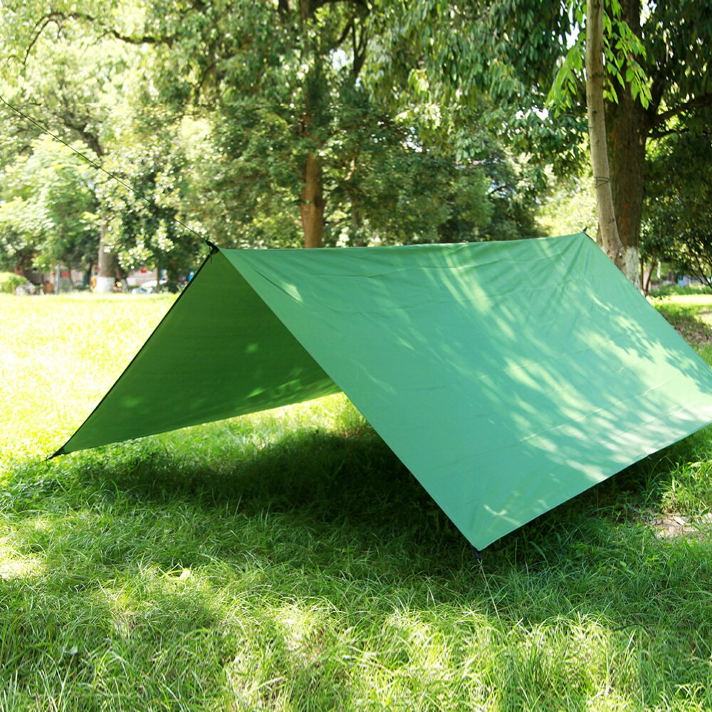 Sun Shade Cover Awning Sail Water Resistant UV Block Patio Outdoor Top Canopy Camping Ground Mat Awning Big Canopy Tents: Green