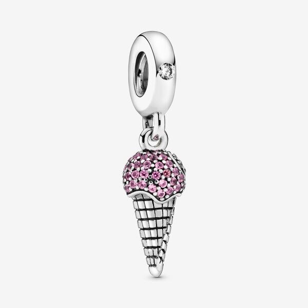 Authentic Original 925 Sterling Silver Pink Daisy Flower Dangle Charm Bead Pendant Rose Gold Fit Bracelets Women Jewelry: 10