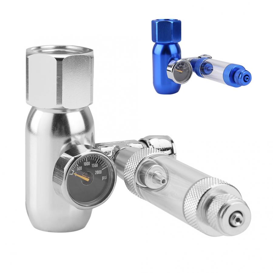 Aquarium CO2 Pressure Regulator Check Valve Gauge Bubble Counter Mini Single Table CO2 Check Valve