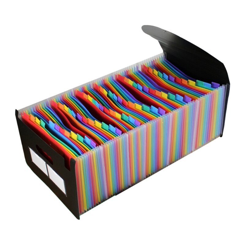 13/24/36/48/60/72 Pocket Classified File Folder Telescopic Standing A4 Organizer: CS-72