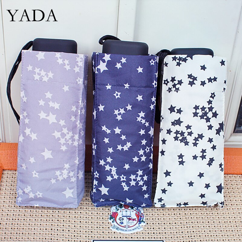 YADA Ins Stars Pattern 5-Folding Rainy Mini Pocket... – Vicedeal
