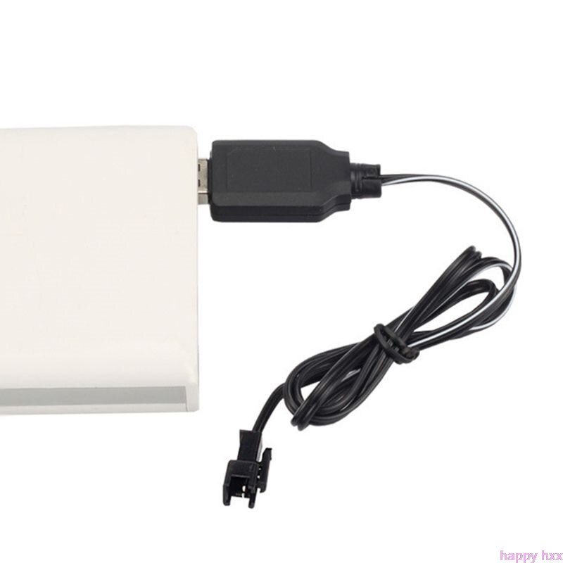 Cable de carga USB ni-cd Ni-MH paquete de baterías adaptador de enchufe SM 7,2 V 250mA salida mando a distancia juguete