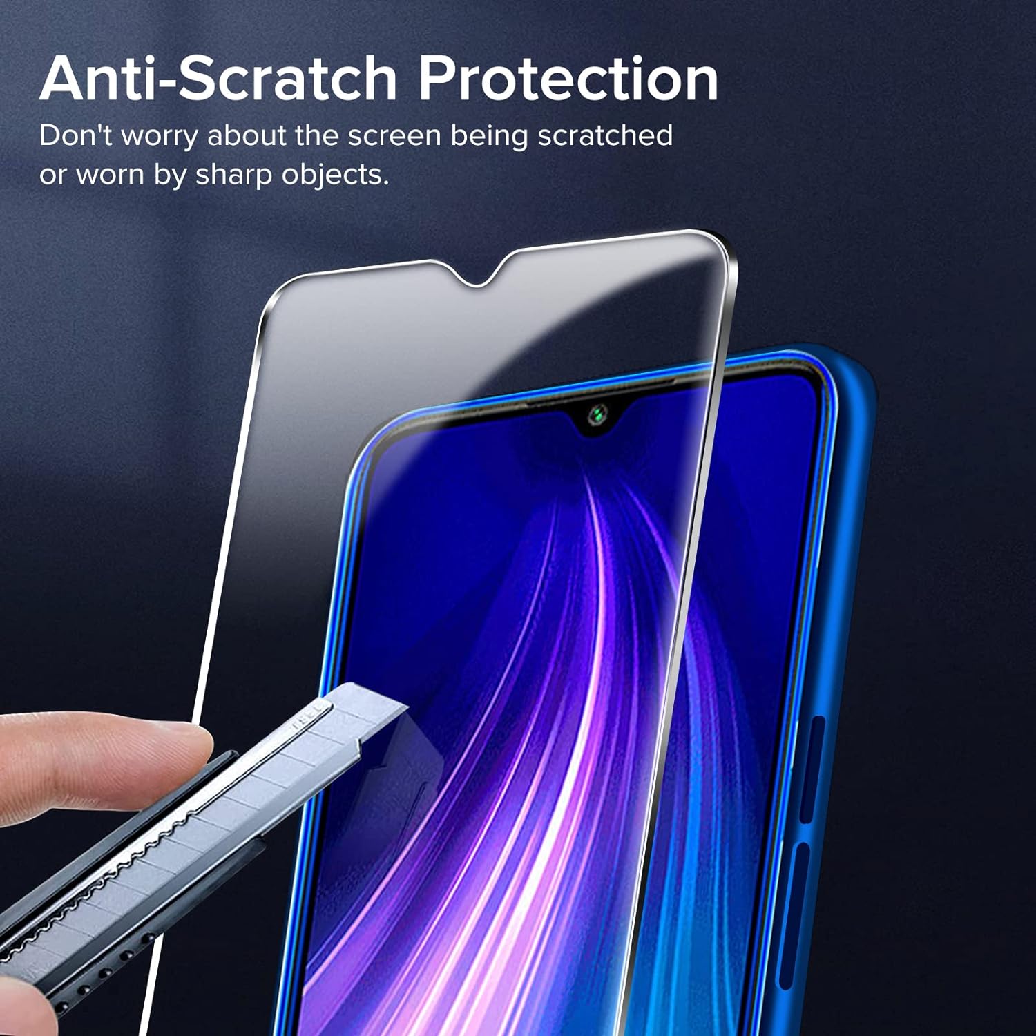 2/4Pcs Tempered Glass For Xiaomi Redmi Note 7 Pro Screen Protector Glass Film