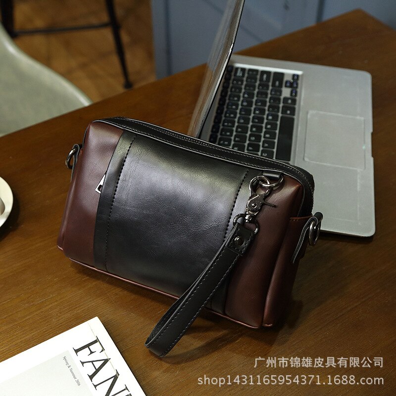 Stil herre taske skuldertaske herre messenger bag håndtaske koreansk stil med stor kapacitet fritid