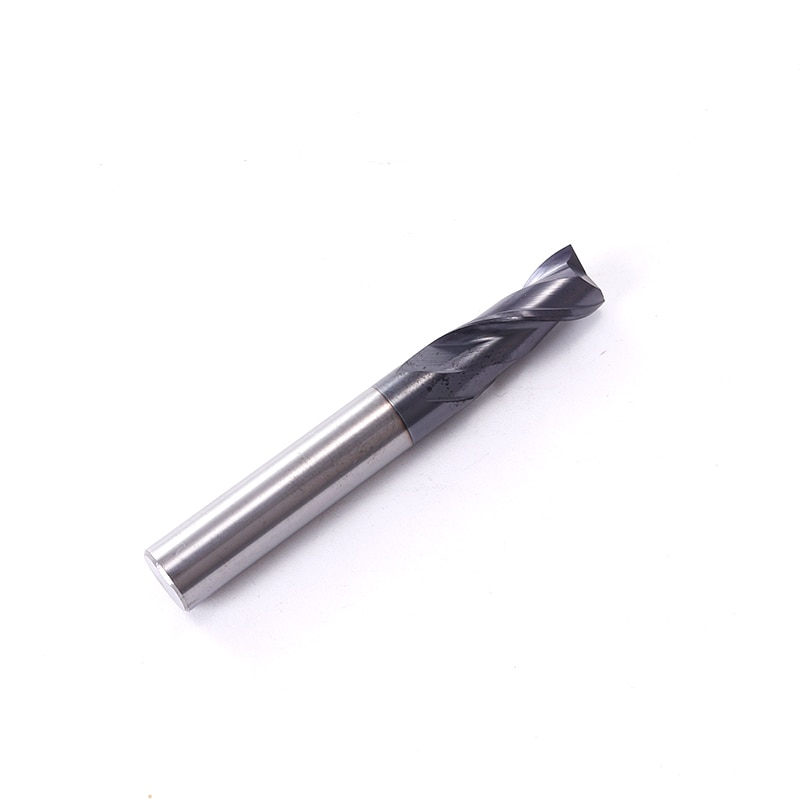 Zgt endefræser cnc værktøjer skæring hrc 50 2 fløjte metal fræser legering hårdmetal wolfram stål fræser endefræser 1mm 2mm 3mm 4mm