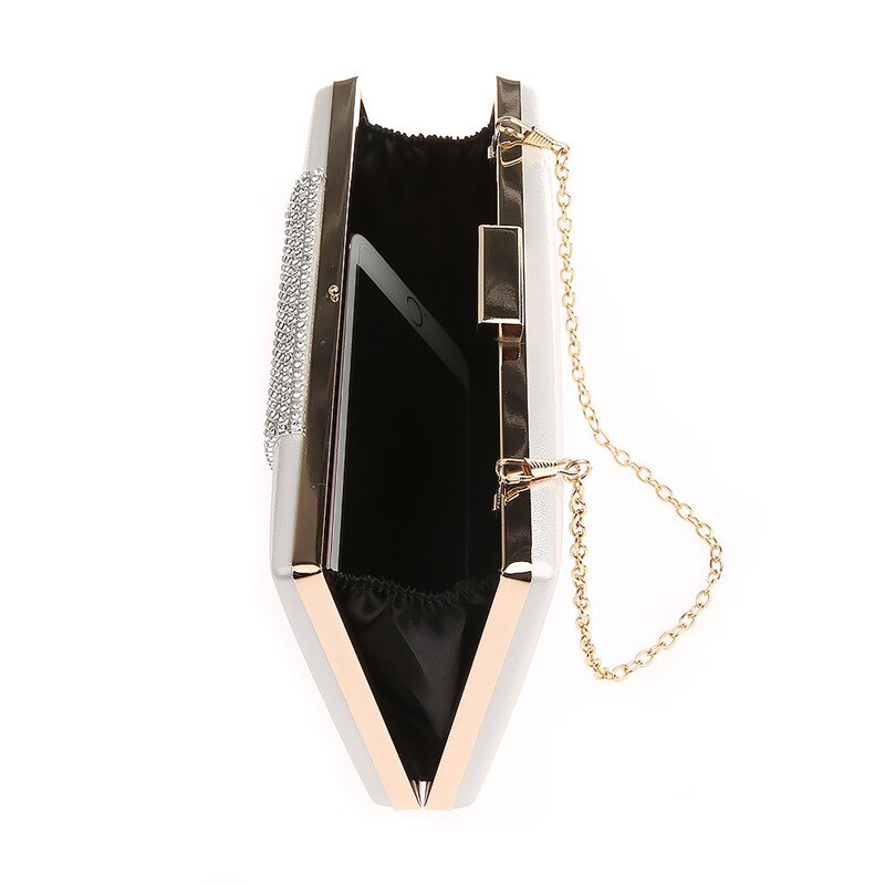 Women clutch bag luxury evening bags rhinestone bag simple bride bag dress brand handbag shoulder bags