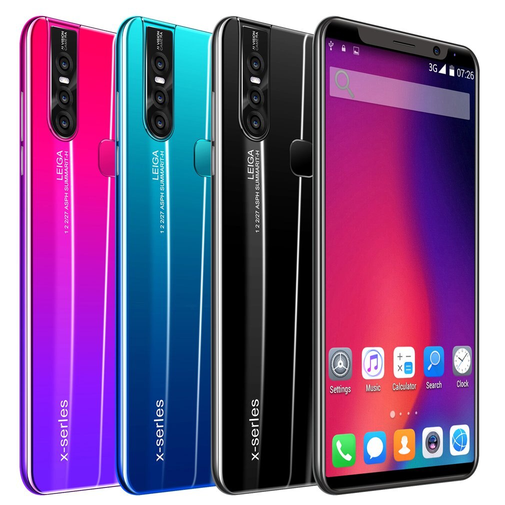 Large Screen 5.0 Inch Screen Smartphone HD Screen X27 Smartphone Premium Home Portable 512MB+4GB Smartphone