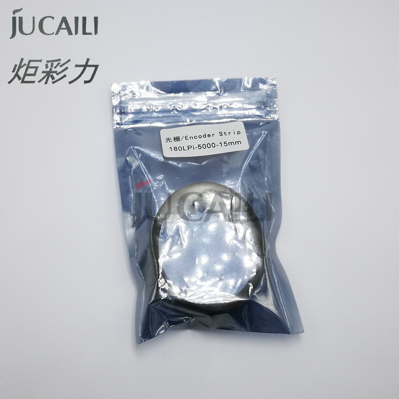Jucaili 1 pc encoder strip 180 dpi -15mm for  xp600/dx5/dx7 printhoved til allwin mimaki roland xuli printer  h9730 15mm-180 lpi