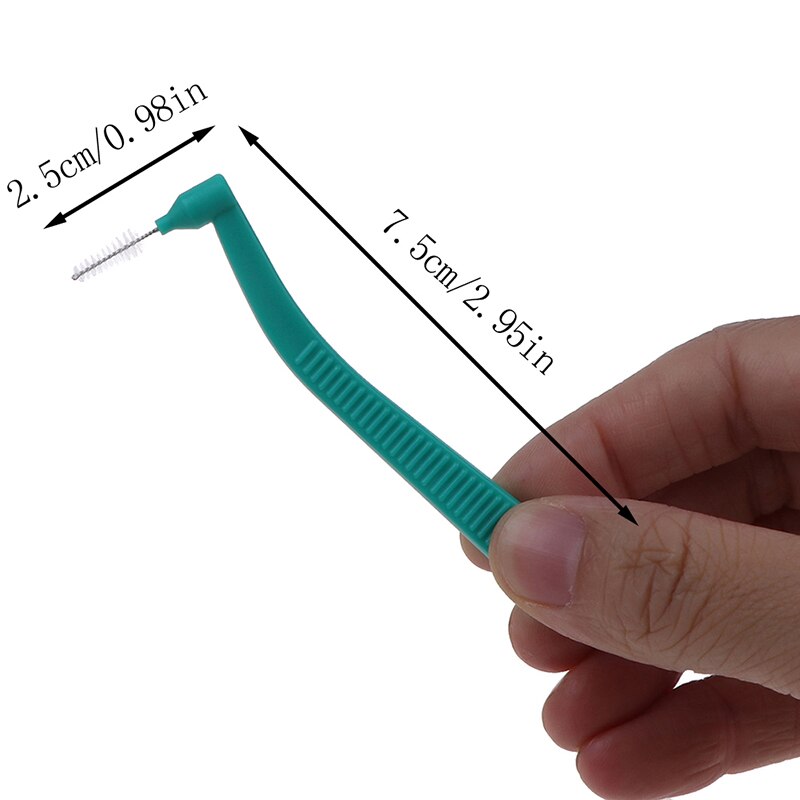 L Form Push-Pull Interdentalbürste 10/20Pcs Oral Care Teeth Bleaching Dental Tooth Pick Zahn Kieferorthopädie zahnstocher Zahnbürste