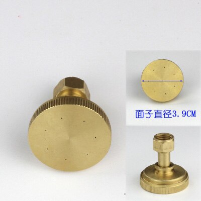 NuoNuoWell-boquilla de pulverizador de latón M14 * 1,5, protección de plantas, suministros de máquinas de lucha, accesorios de herramientas de riego agrícola: 7HOLE STRAIGHT