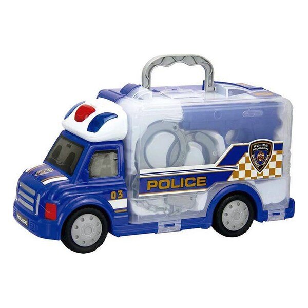 Camion Polizia portato Azzurro