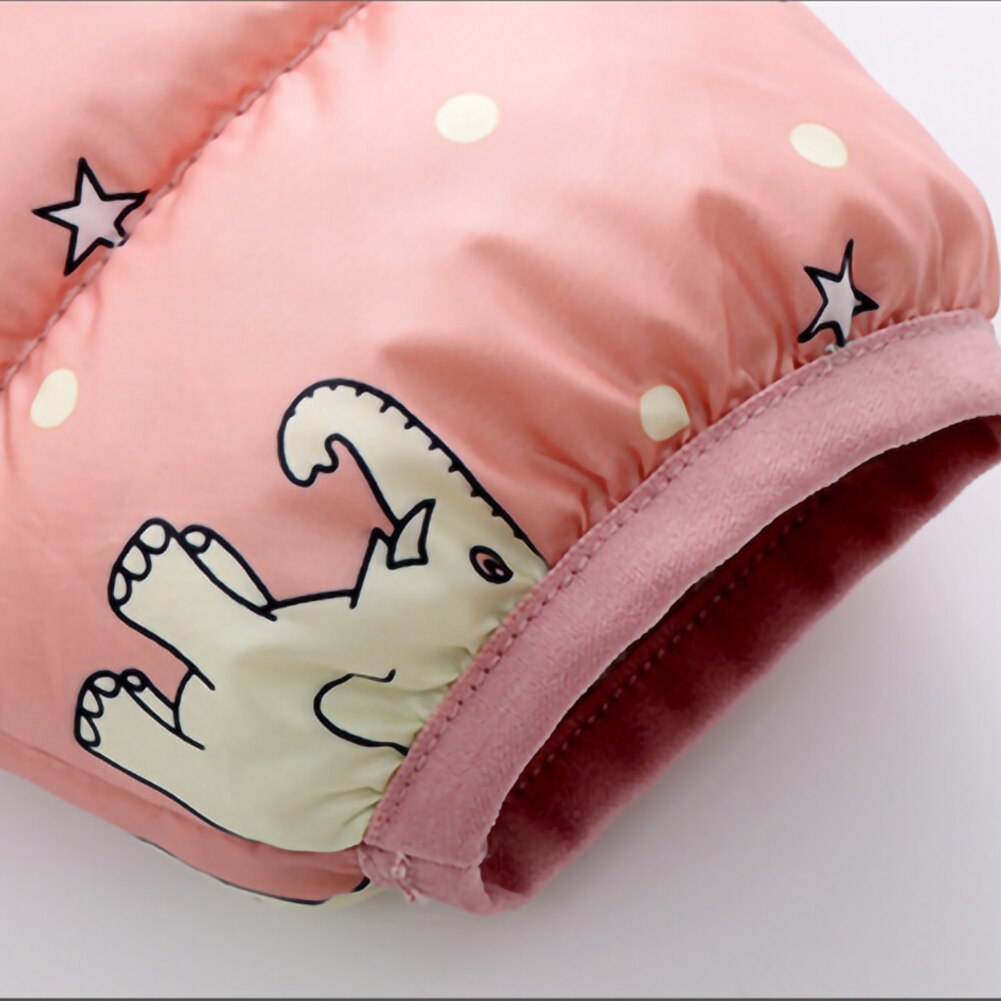 Kinderen Capuchon Jongens En Meisjes Cartoon Winter Kleding Jas Jongens Rits Jas Voor Kinderen Kinderkleding