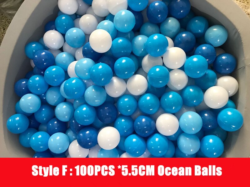 120cm*30cm Children Foldable Ocean Ball Pool Toys Baby Indoor Playground Washable Anti-Skid Folding Fence Kids Christmas