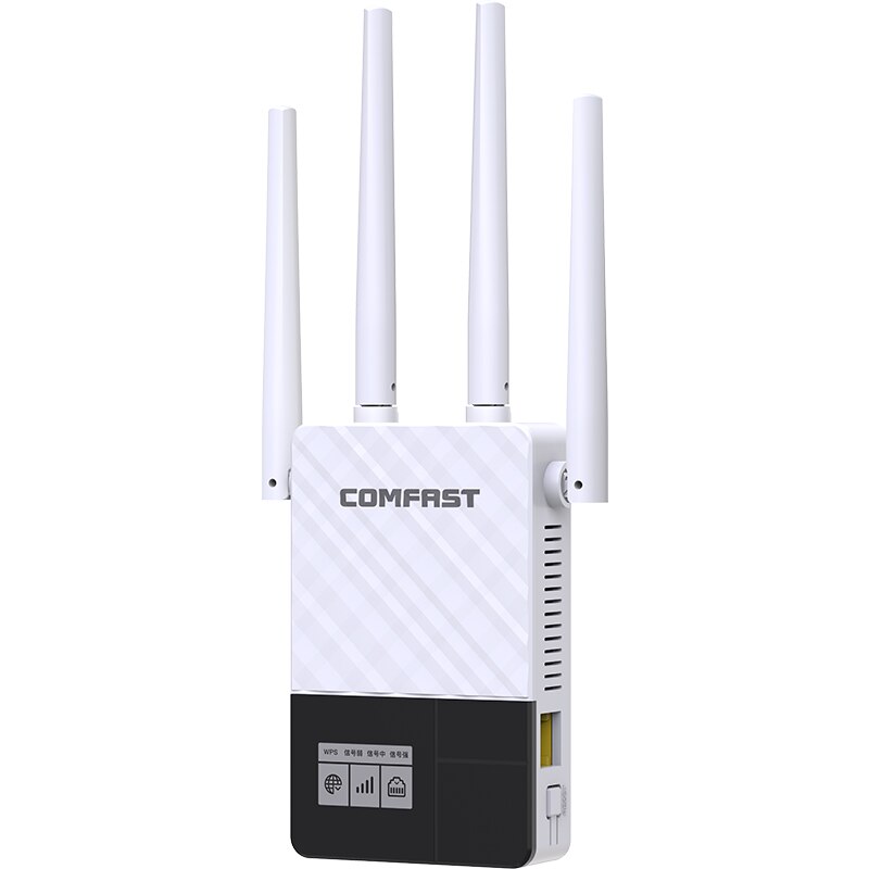 CF-WR760AC 1200Mbps Dual Band 2.4G &amp; 5G Smart Oled-scherm Wifi Repeater Draadloze Extender Signaal Wifi Range versterker
